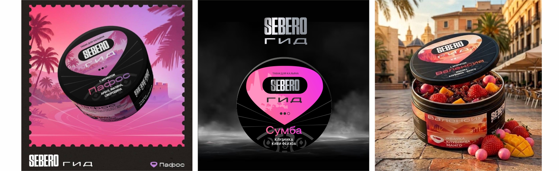 разработка концепции SEBERO ГИД
